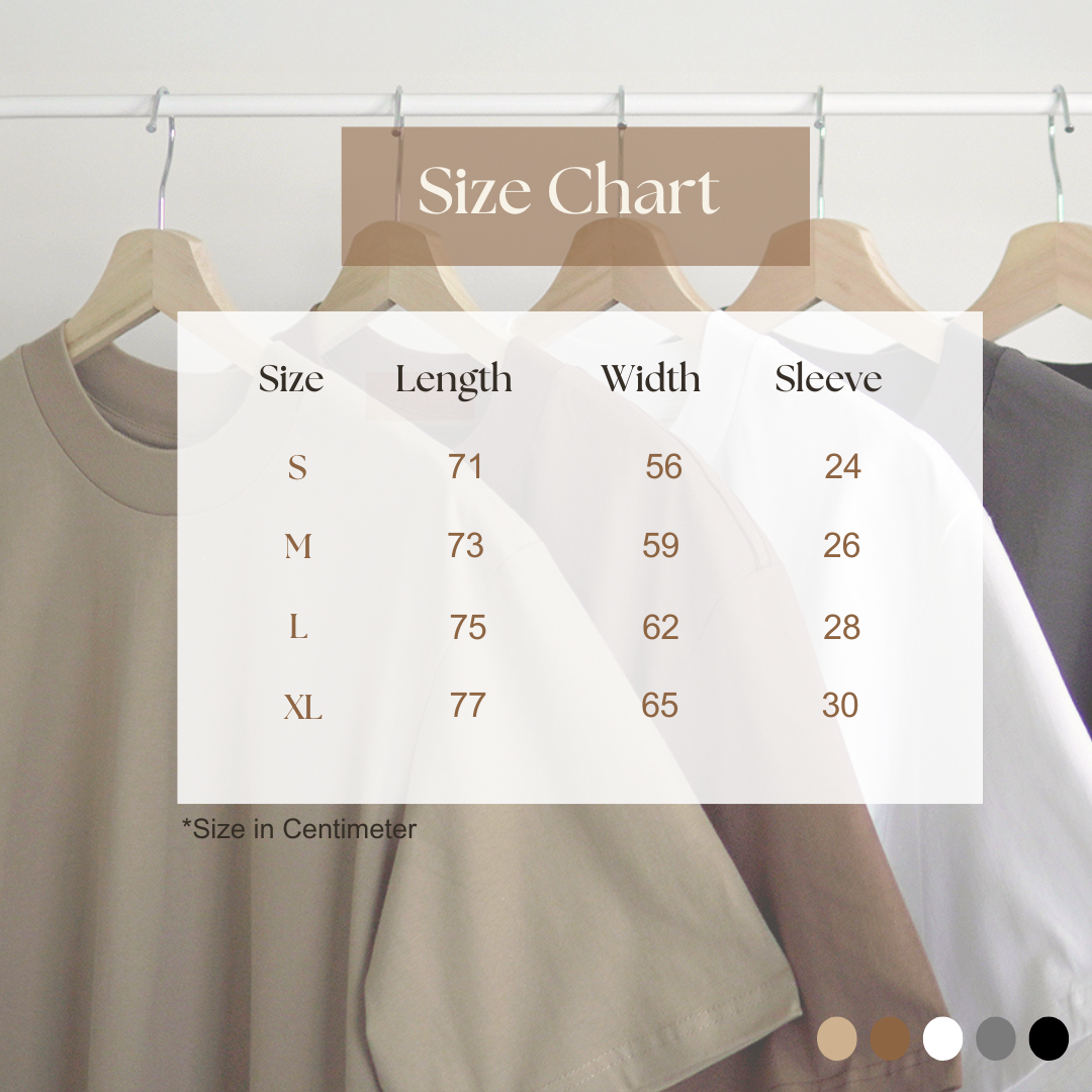 Oversized Crew Neck Shirt (Khaki)