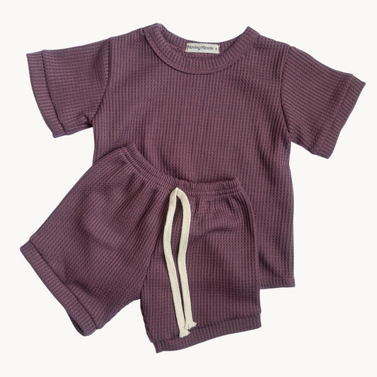 Classic Terno Shorts (Plum)